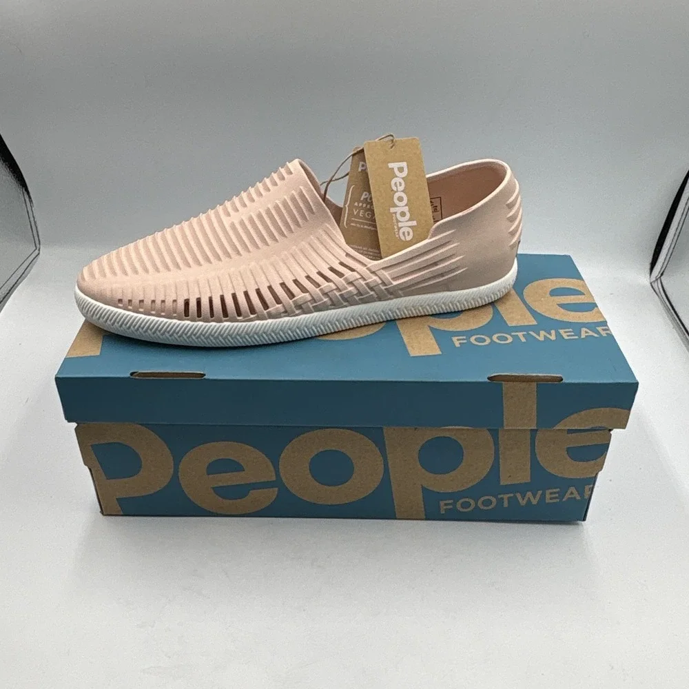 People Footwear THE RIO Skylite EVA Foam Pink/White Slip-On Casual Shoes Unisex
